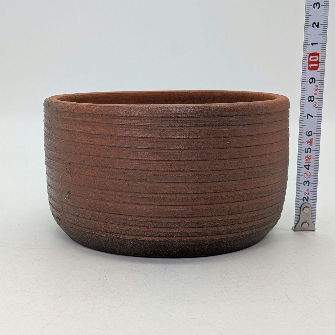 岡山県重要無形文化財 伊勢崎満 備前焼 建水 共箱栞 抹茶道具 茶器 茶こぼし