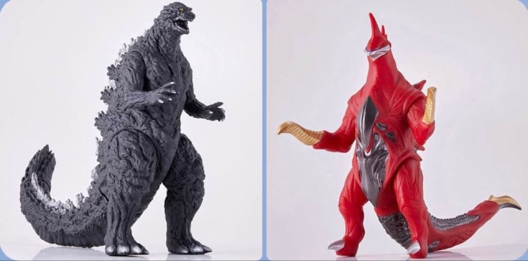 現品限り　﻿ガイガンレクス　ゴジラ　２体セット　ゴジラ・ストア　ムービーモンスタ