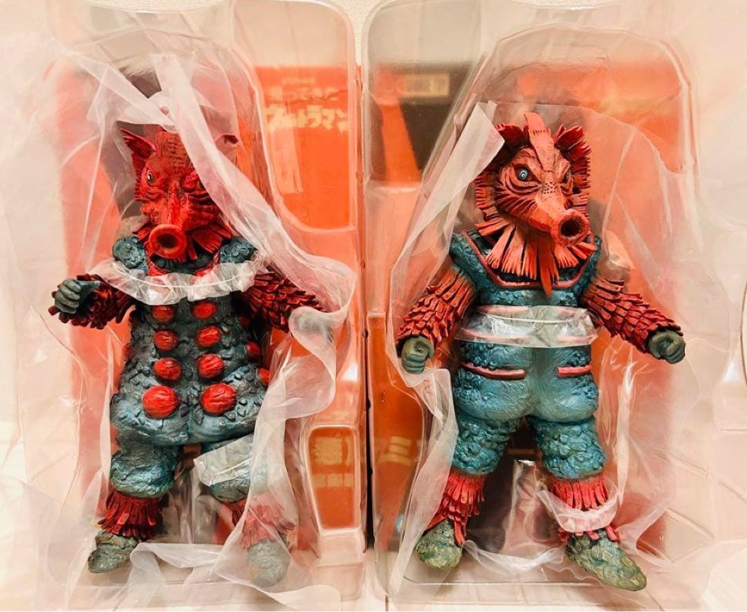 大怪獣シリーズ　ミステラー星人（善）ミステラー星人（悪）少年リック限定セット
