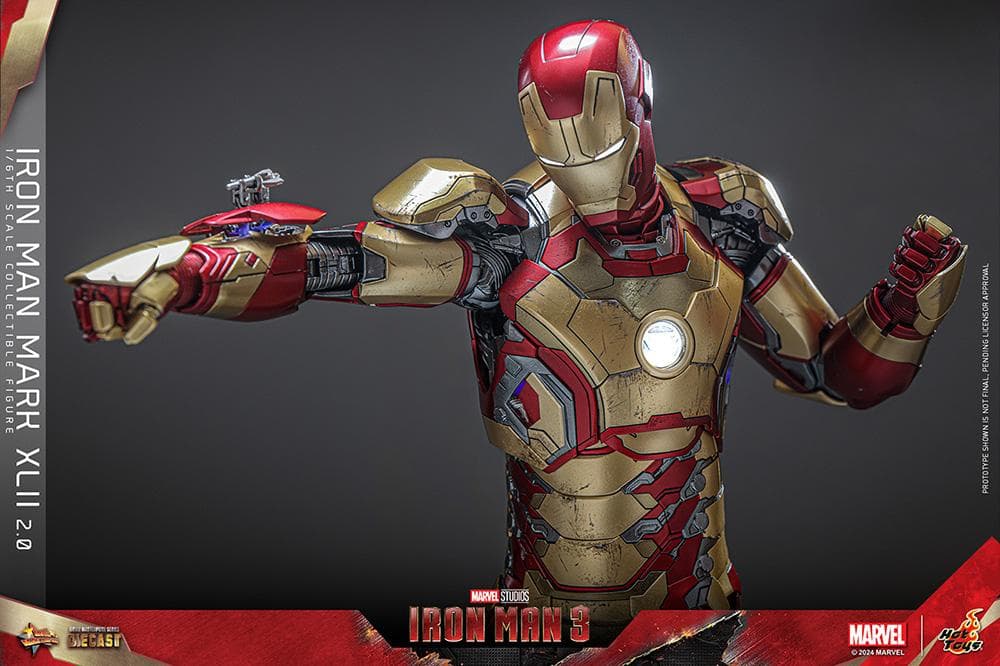 ムービーマスターピースDIECAST 1/6アイアンマン マーク42(2.0版)