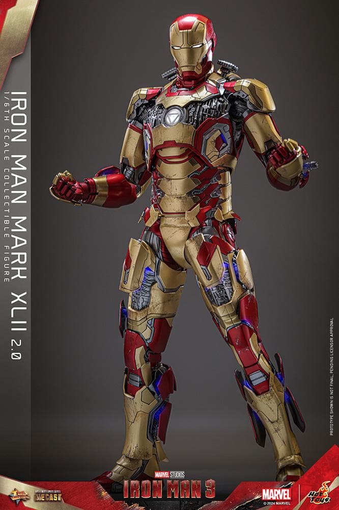 ムービーマスターピースDIECAST 1/6アイアンマン マーク42(2.0版)