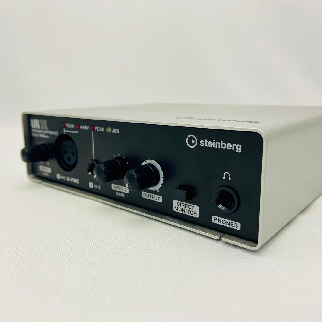 Steinberg UR12 オーディオインターフェイス ほぼ新品 動作品