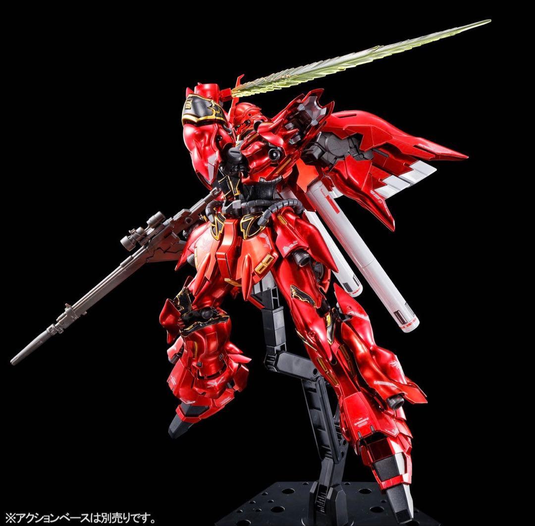 ガンプラ　RGシナンジュ(スペシャルコーティング)