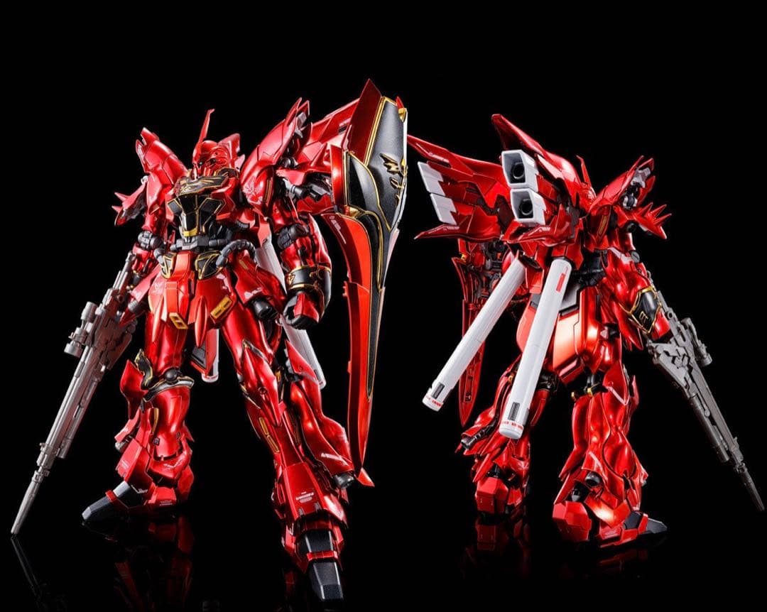 ガンプラ　RGシナンジュ(スペシャルコーティング)