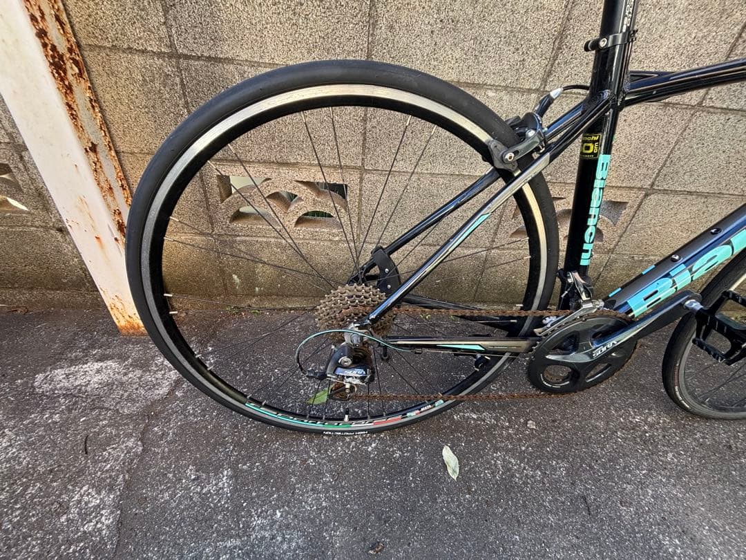 Bianchi 20 via nirone7 SORA ロードバイク　ジャンク