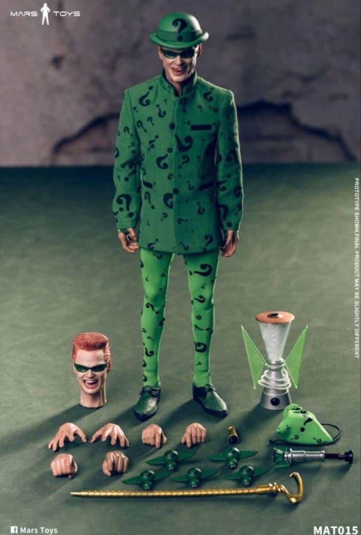 Mars Toys バットマン フォーエバー リドラー1/6 フィギュア 新品