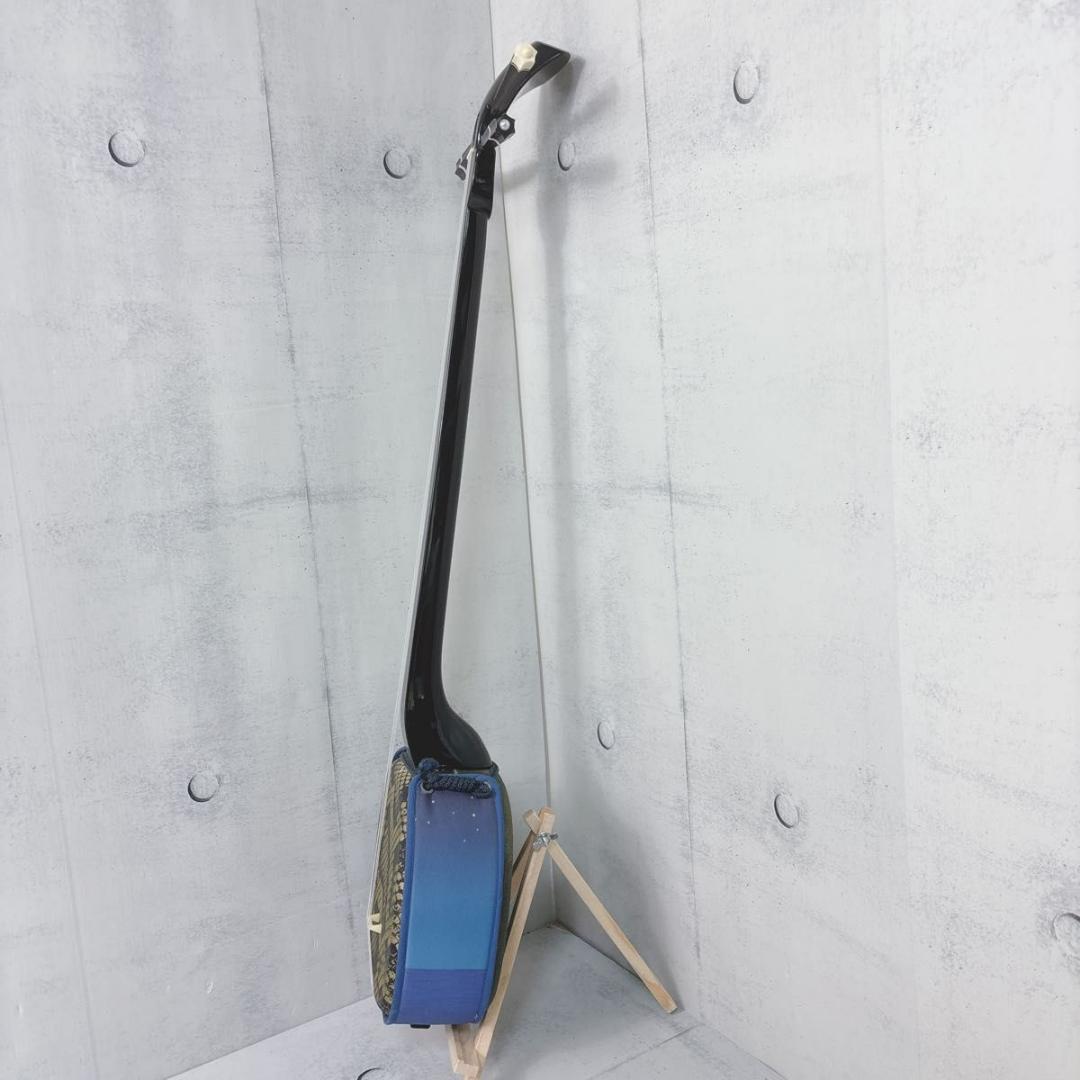 【即購入可】三線 人工蛇皮 沖縄 三味線 琉球 沖縄三線 弦楽器 和楽器