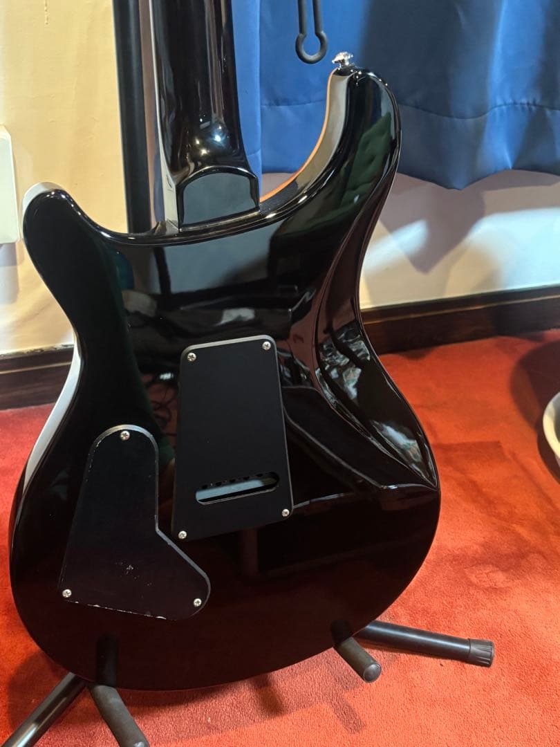 しましま　prs se custam24 エレキギター　レスポール