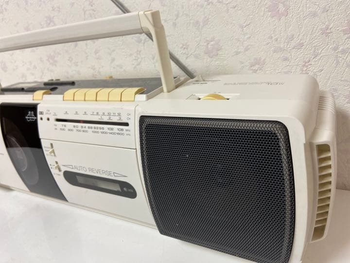 希少　SHARP レトロ　ラジカセ　QT-30CD 高音質