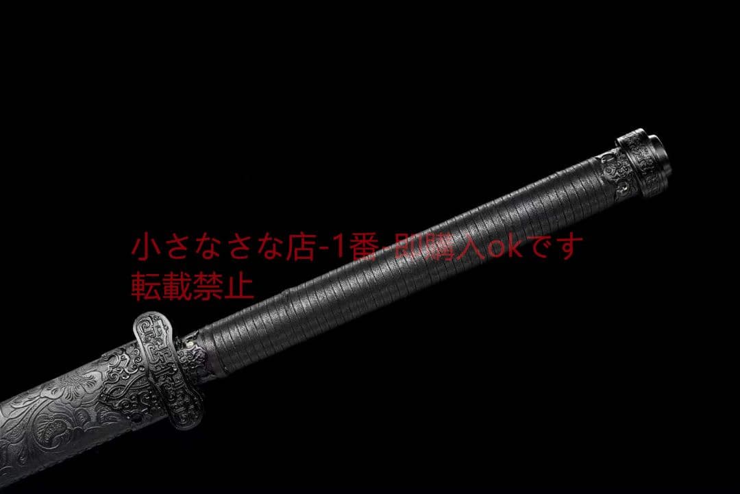 金校尉の青面修羅を触る 古兵器 武具 刀装具 日本刀 模造刀 居合刀