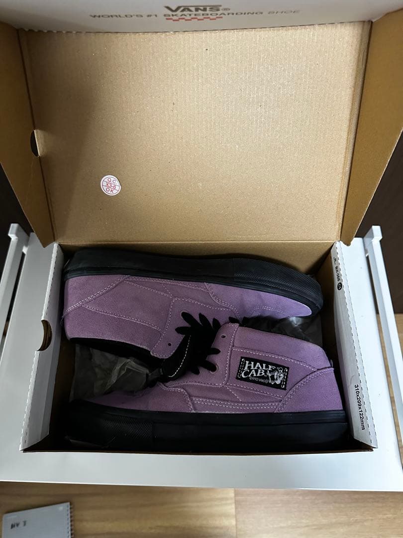 VANS Half Cab パープル 箱付き