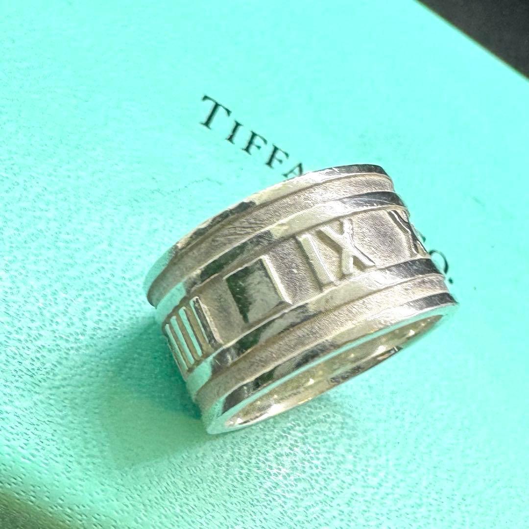 TIFFANY ティファニー アトラス ワイド リング 13号 SV925 定番