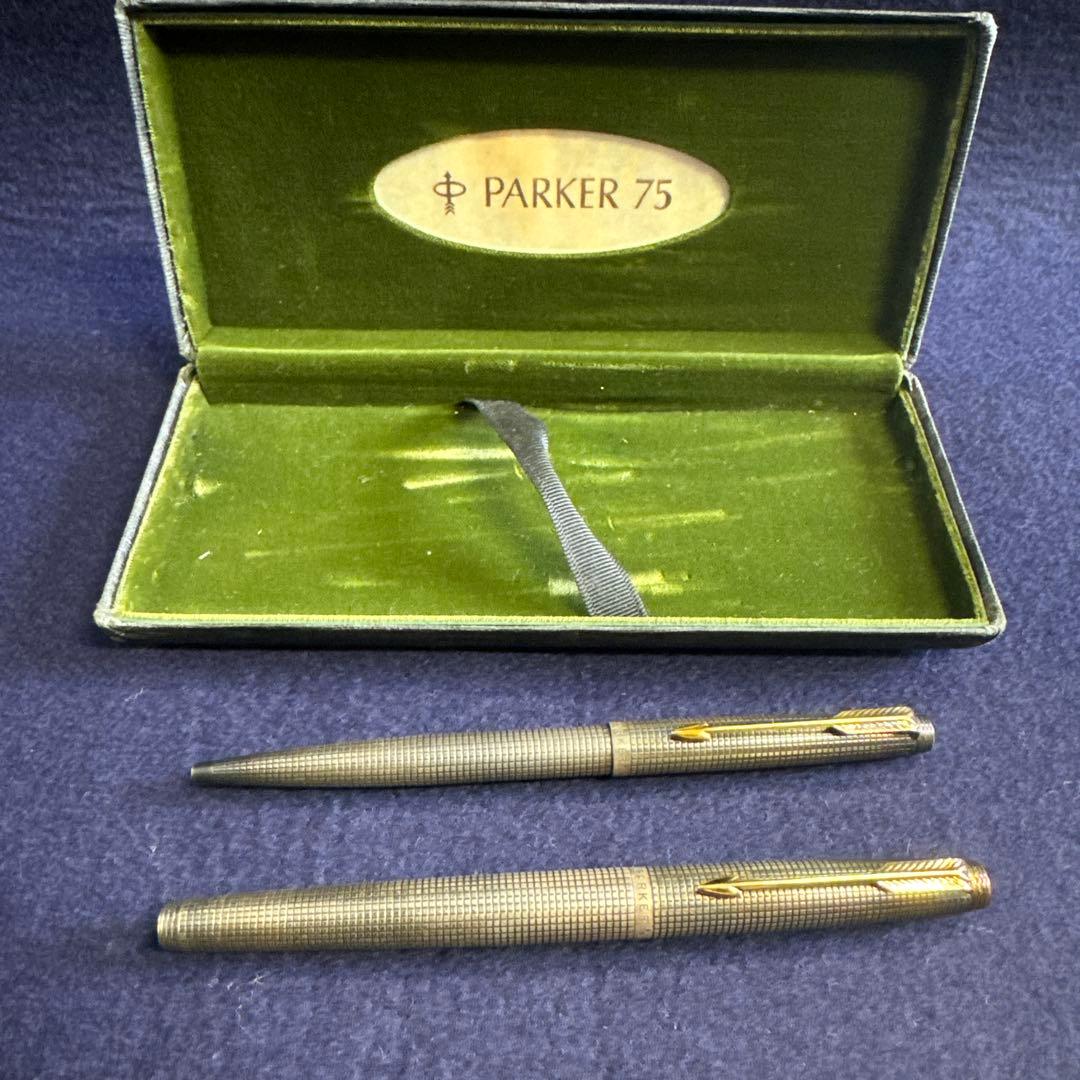 Parker 75 万年筆　ボールペン　2本　STERLING SILVER