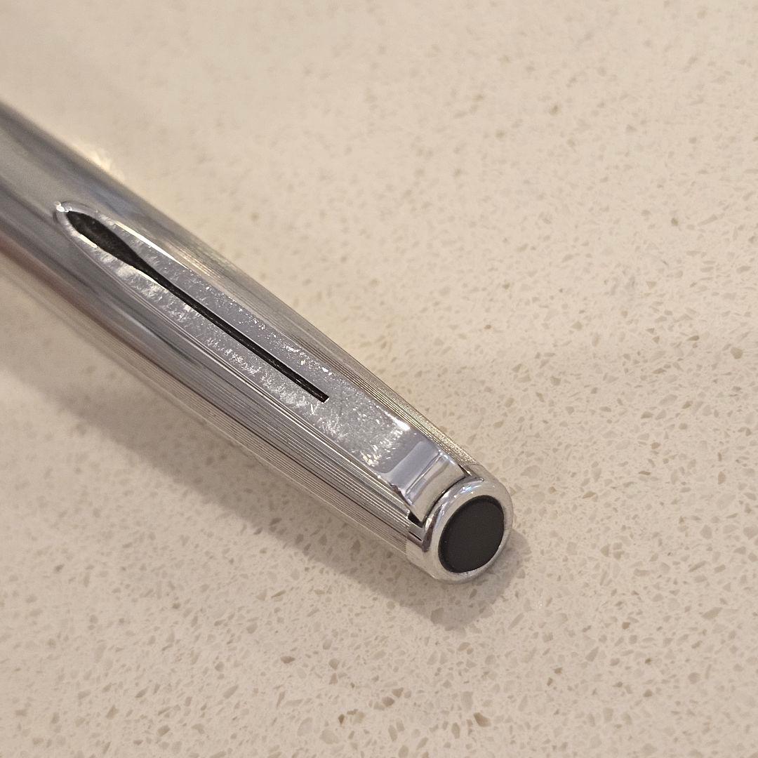 Aurora アウロラ ヴィンテージ万年筆　シルバー