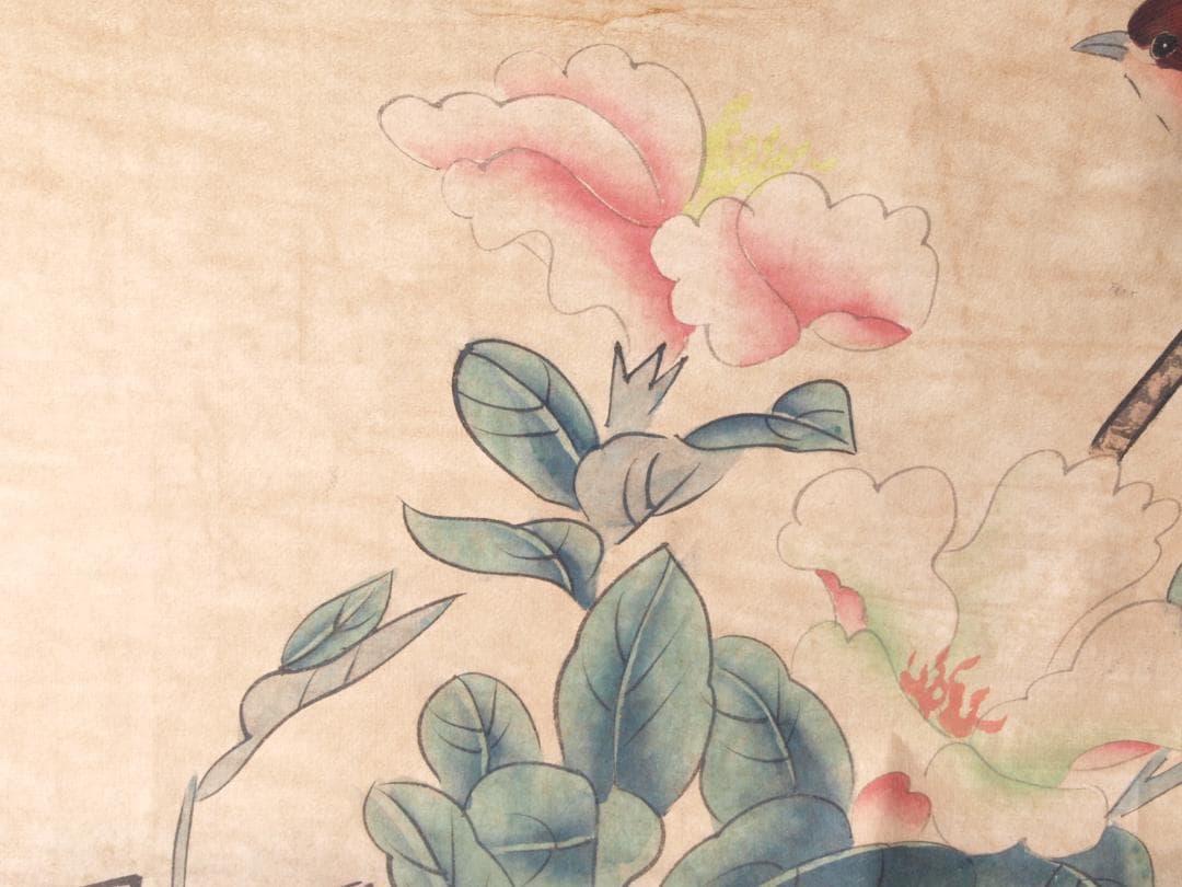 骨董市仕入れ品　中国清時代作品　金城様　激安骨董品AK1564A11-4