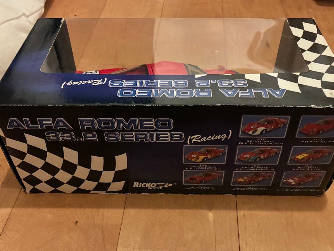 RICKO アルファロメオ　33.2 DAYTONA 1968 1/18