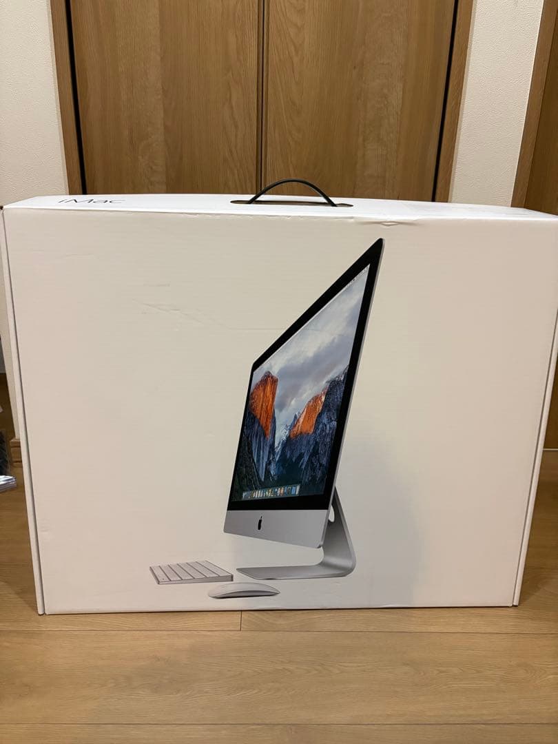 Apple iMac 27インチ 2015年モデル 初期化済 外箱有　メモリ8G