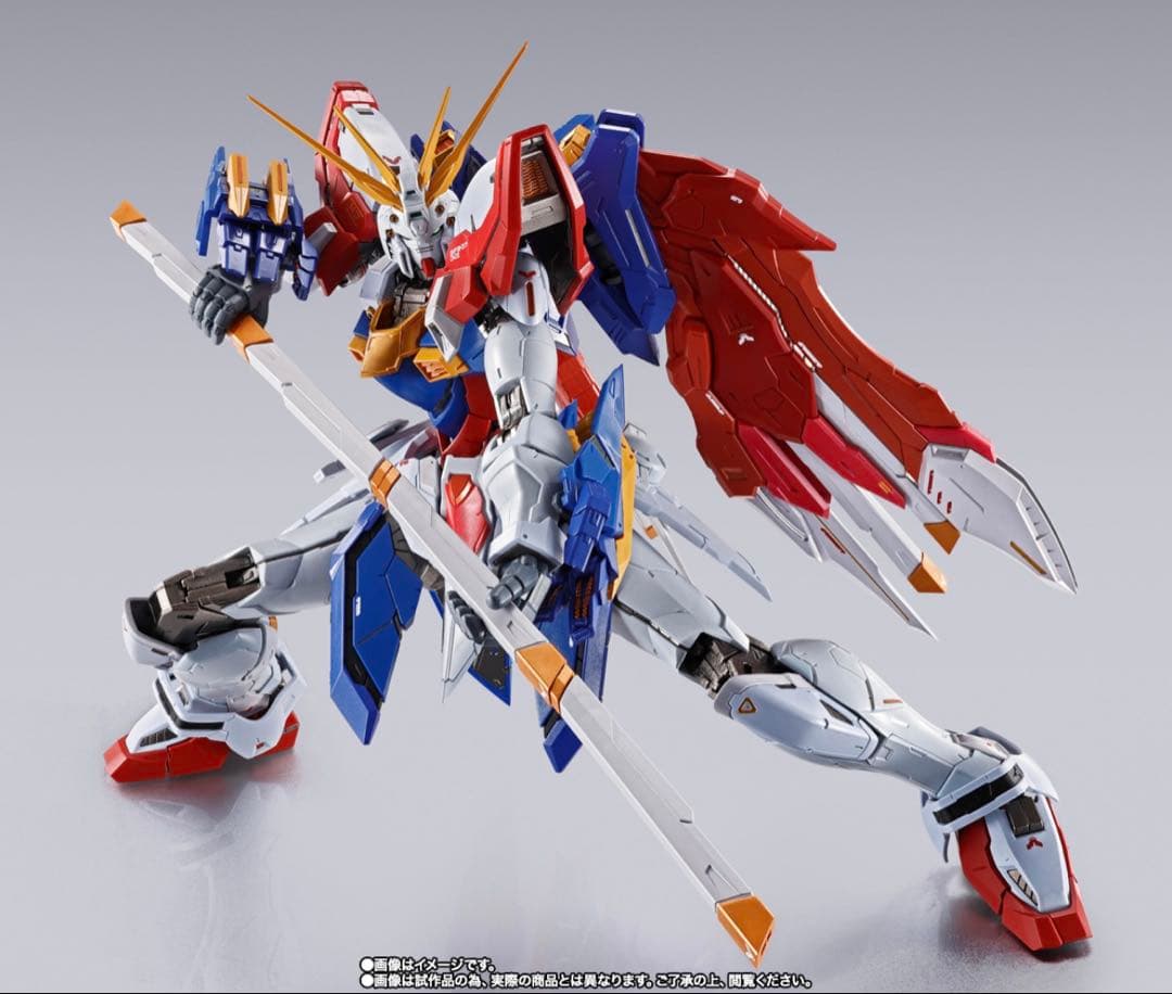 【新品未開封】メタルビルド ゴッドガンダム