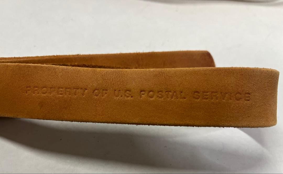USメール　キャンバス　レザー usmail 激レア　ヴィンテージバッグ