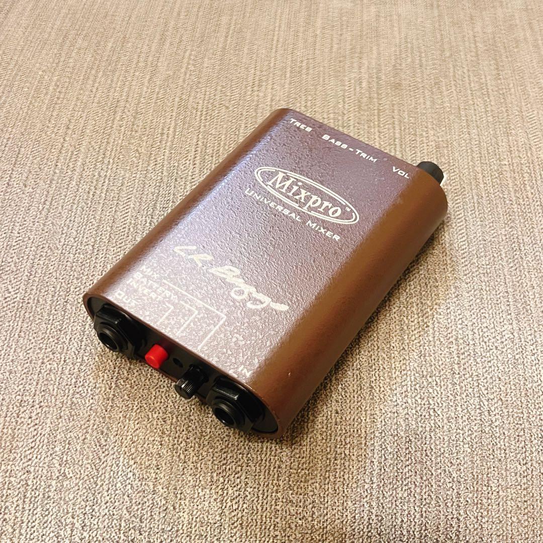 【完動美品】L.R BAGGS アコギ用　プリアンプミキサー　MIXPRO