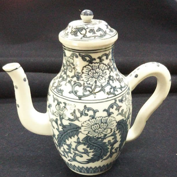 茶道具  清水焼 静水唐草 水注