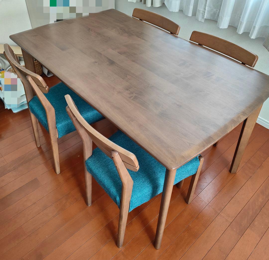 【テーブル単体】ニトリ ダイニングテーブル＆チェアセット