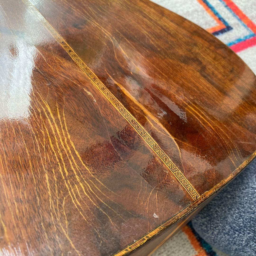 ぺ*ん様 ハンドメイドギター　ウォルナット　ジャンク