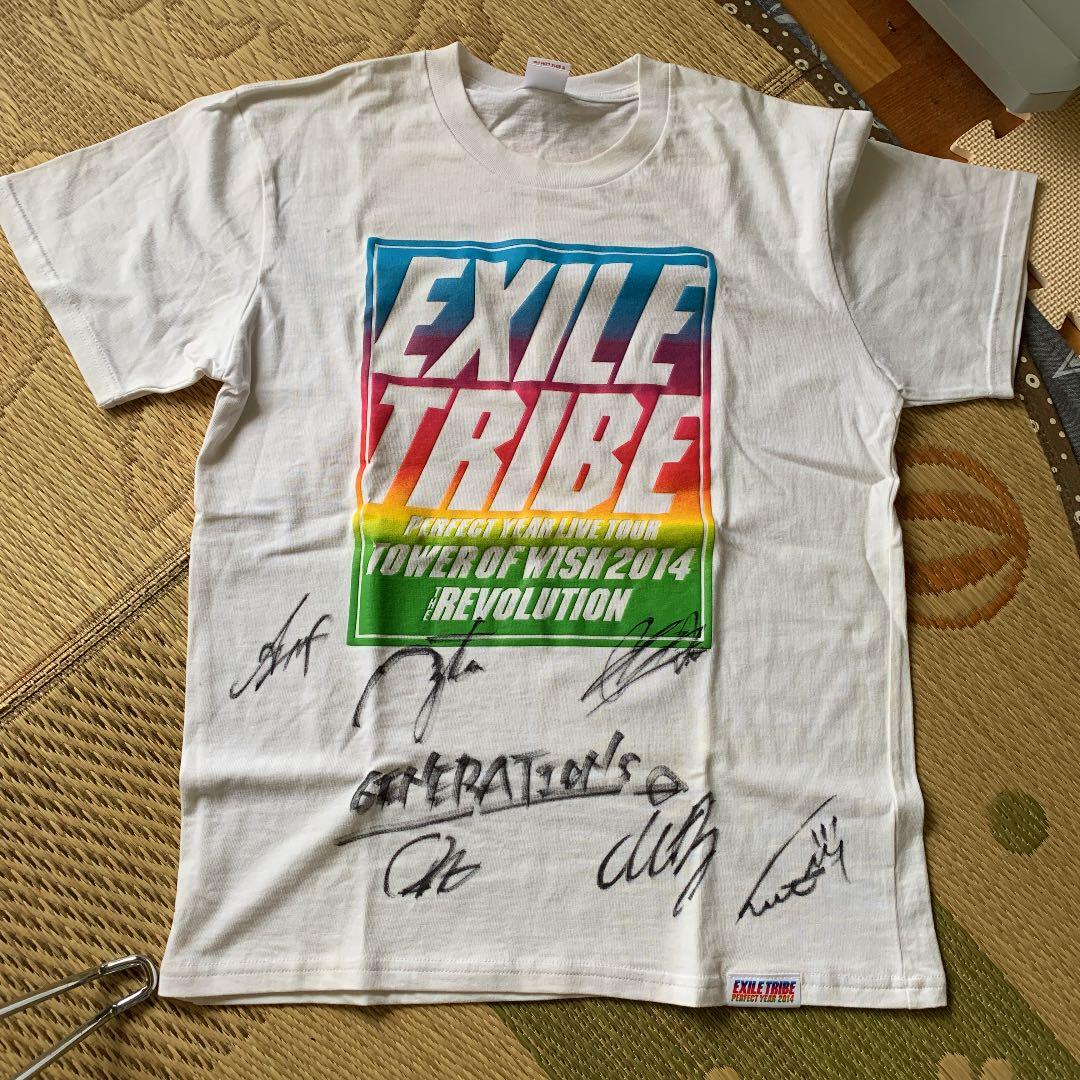 generations サイン入りTシャツ　希少品　　 直筆サイン入り　即購入⭕️