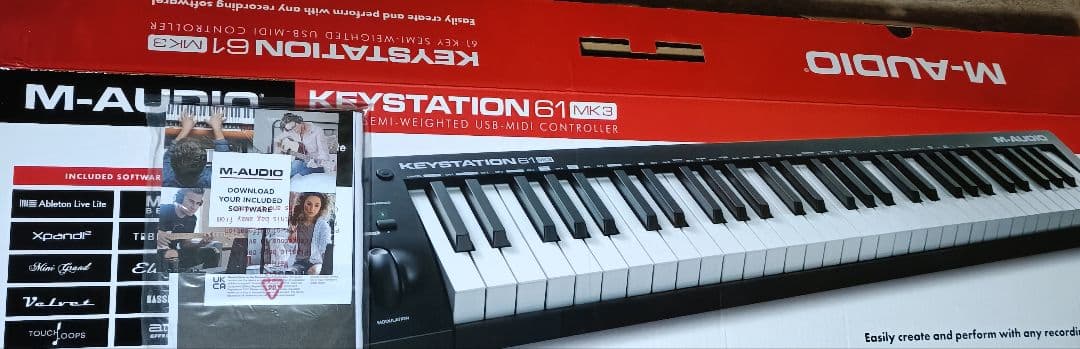 M-Audio Keystation 61 MK3 USB/MIDI キーボード