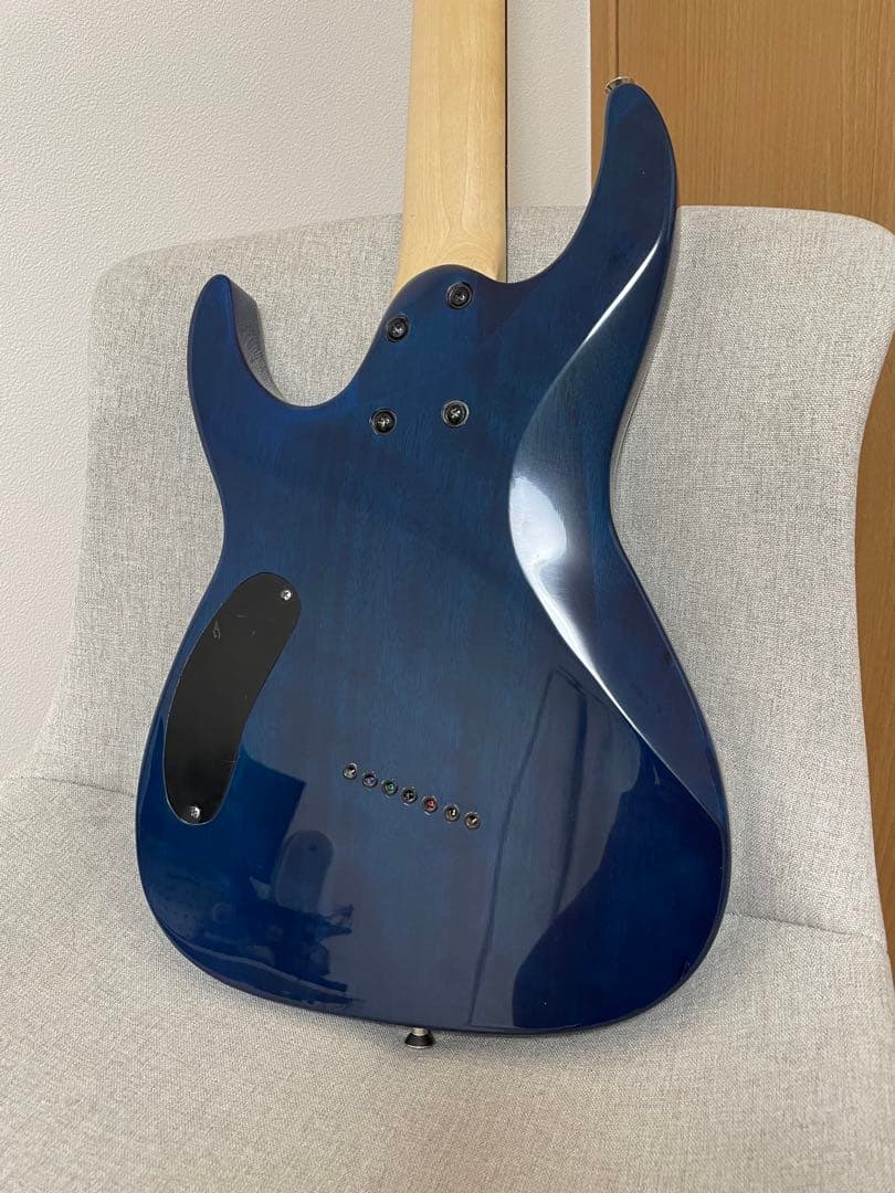 7弦マルチスケール ファンドフレット ノーメーカー品 エレキギター