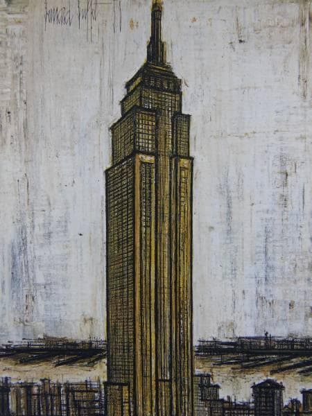ベルナールビュッフェNEW YORK-Empire State Building