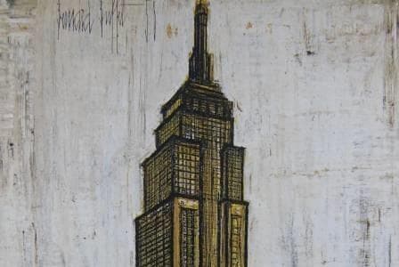 ベルナールビュッフェNEW YORK-Empire State Building