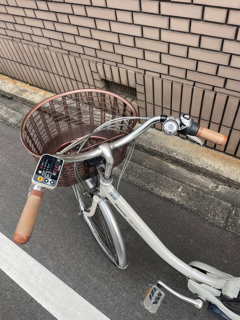 8.9ahパナソニック電動アシスト自転車26インチ