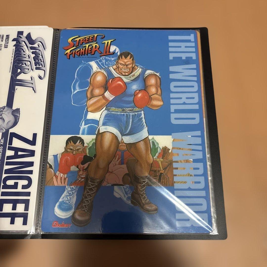 1991年第5回ゲーメスト大賞受賞記念ストリートファイター2下敷き CAPCOM