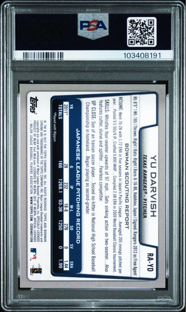 SSP Topps 3 x MVP 大谷翔平 漢字Variation