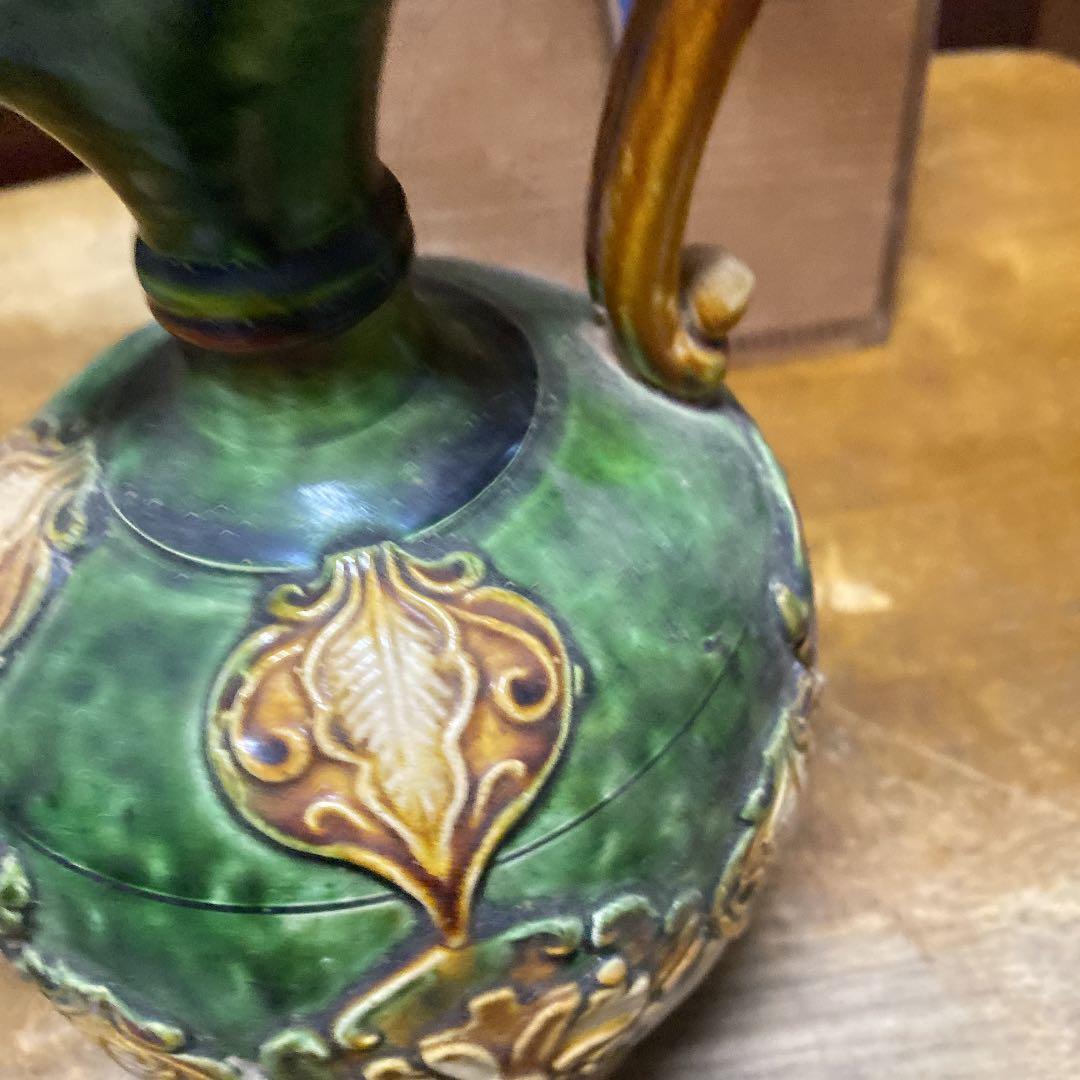 中国色絵花瓶