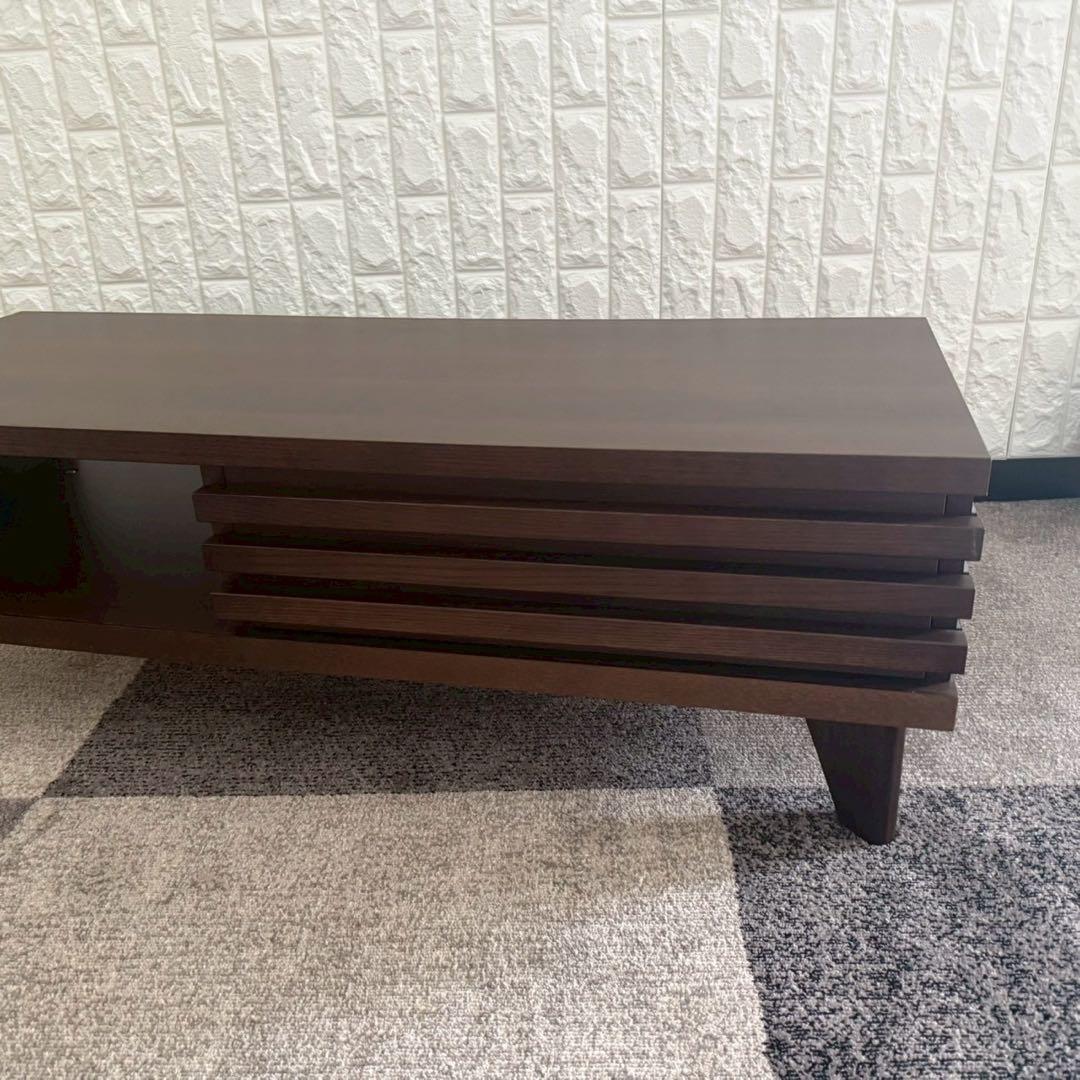 地域限定配送無料✨モーブル　オークブラウン　テレビ台　110cm 美品