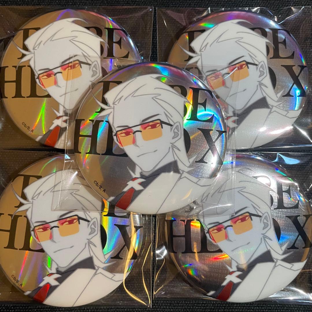 TO BE HERO X マルイ オーロラ缶バッジ エックス X 5個