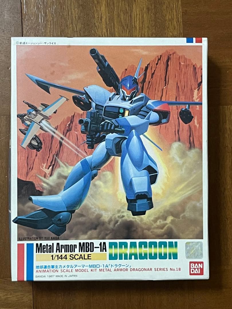 機甲戦記ドラグナー　未組立品　当時物　12体セット　ドラグーンが出てきました！