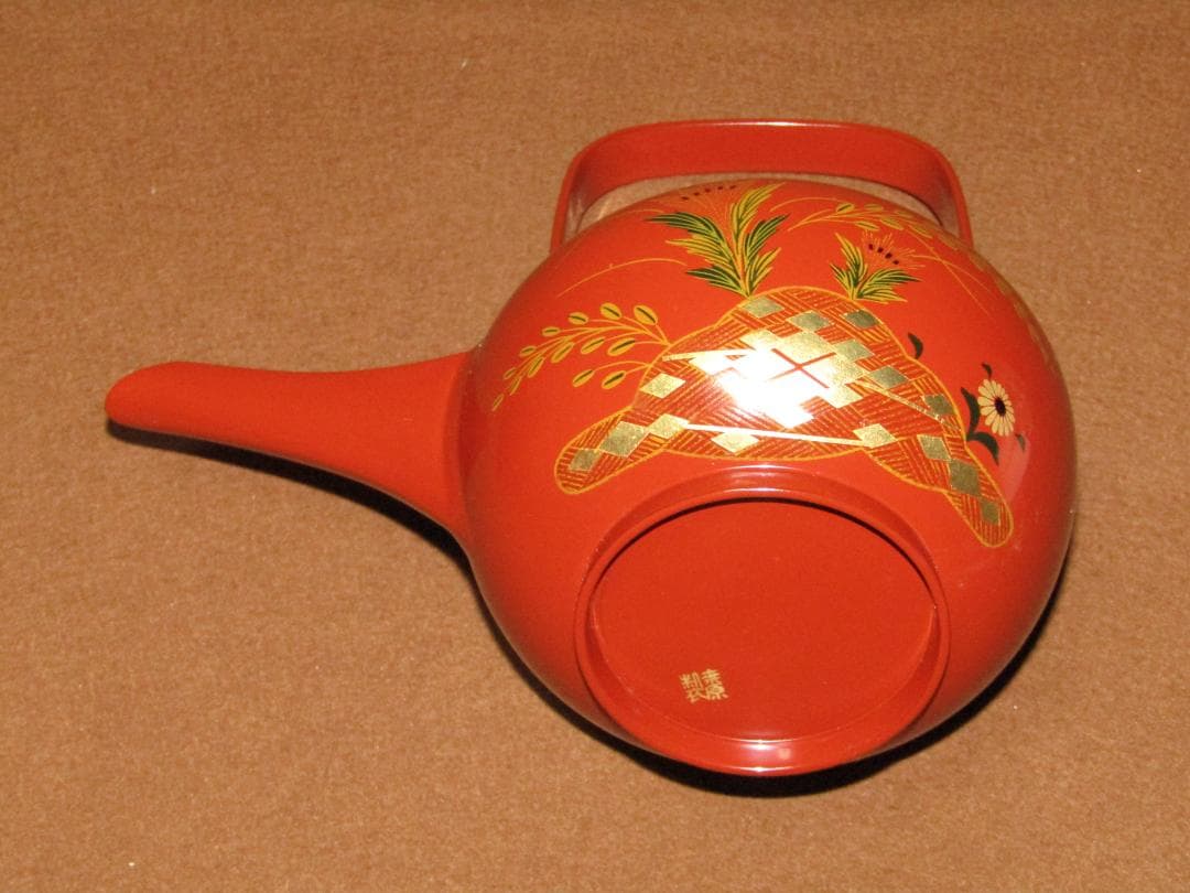 【山口県特産　大内塗　屠蘇器揃】お正月用品　美品