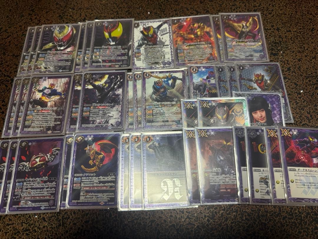 仮面ライダーキバデッキ40枚＋差し替え付き 高レート