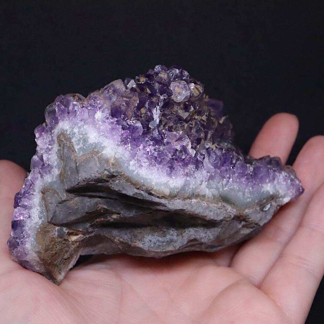 ウルグアイ産 アメジスト クリスタル 452.8g AMT246 天然石 原石