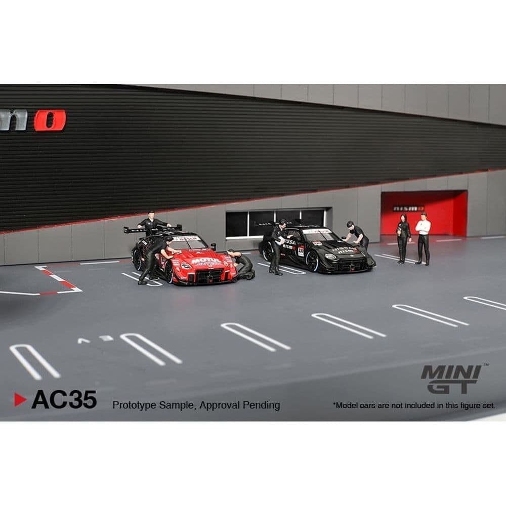 MINI GT ジオラマ 日産モータースポーツ&カスタイマイズ NISMO