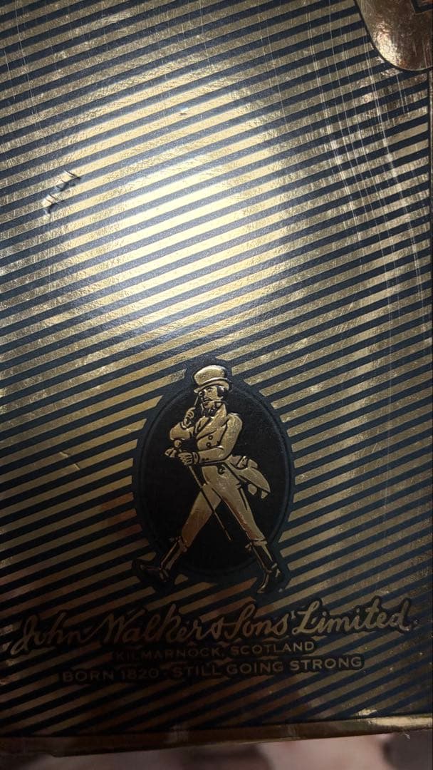 Johnnie Walker Black Label 12年　80年代