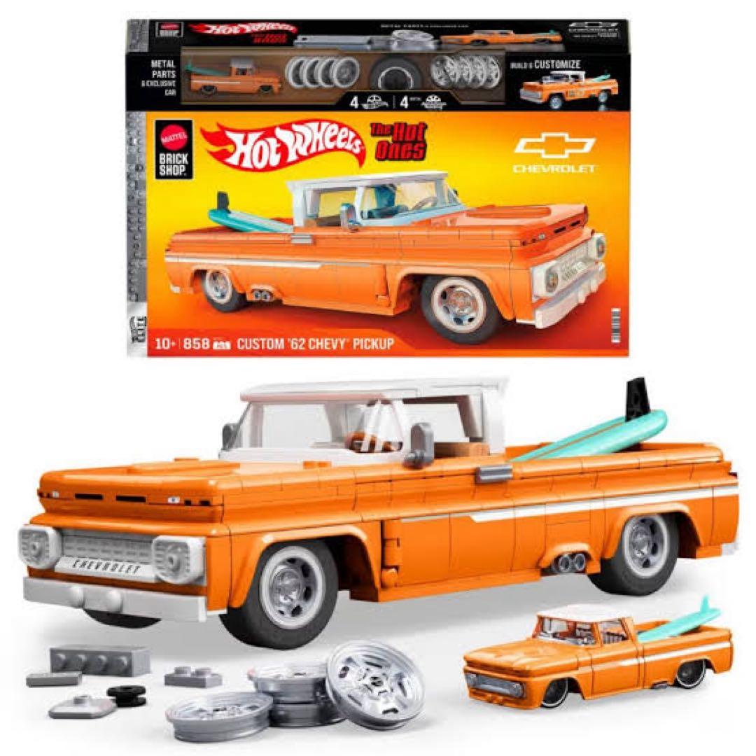 ブリックショップ ホットウィール カスタム ’62 シェビー ピックアップ
