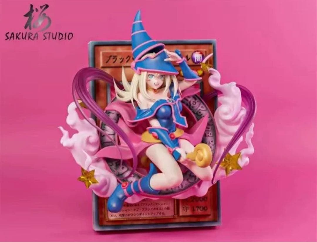 遊戯王 ブラック・マジシャン・ガール ガレージキット ガレキ スタチュー ②