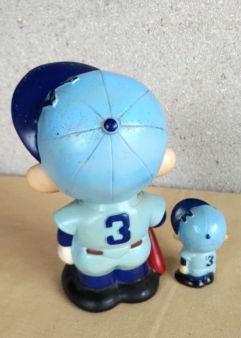 希少！三井銀行カウンター野球坊や貯金箱