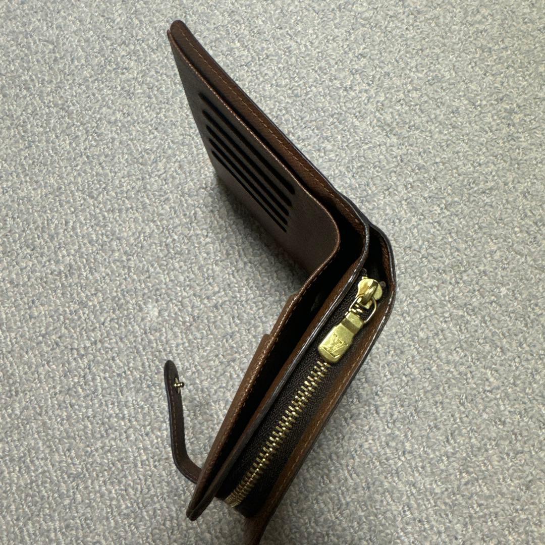 【美品】Louis Vuitton 二つ折り財布 モノグラム