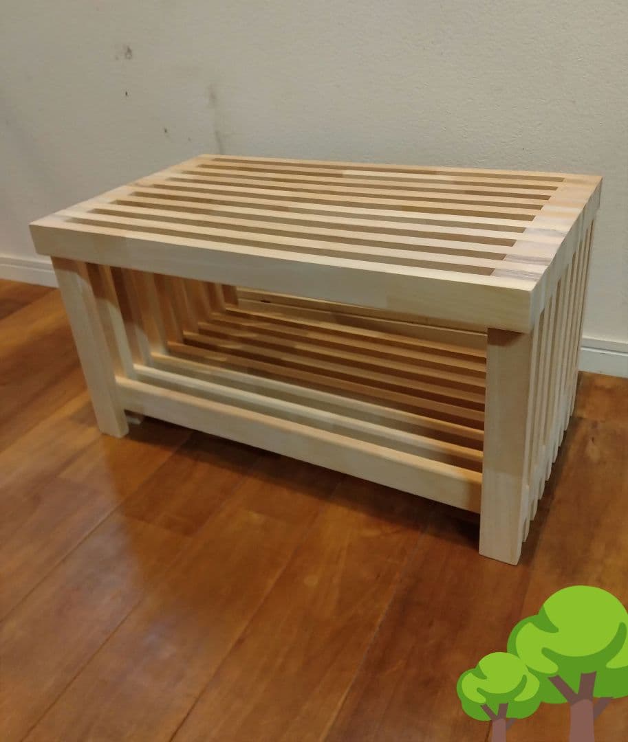 木製　ハンドメイド　水槽台　アクアラック　金魚　ベンチ　棚　シェルフ　玄関台