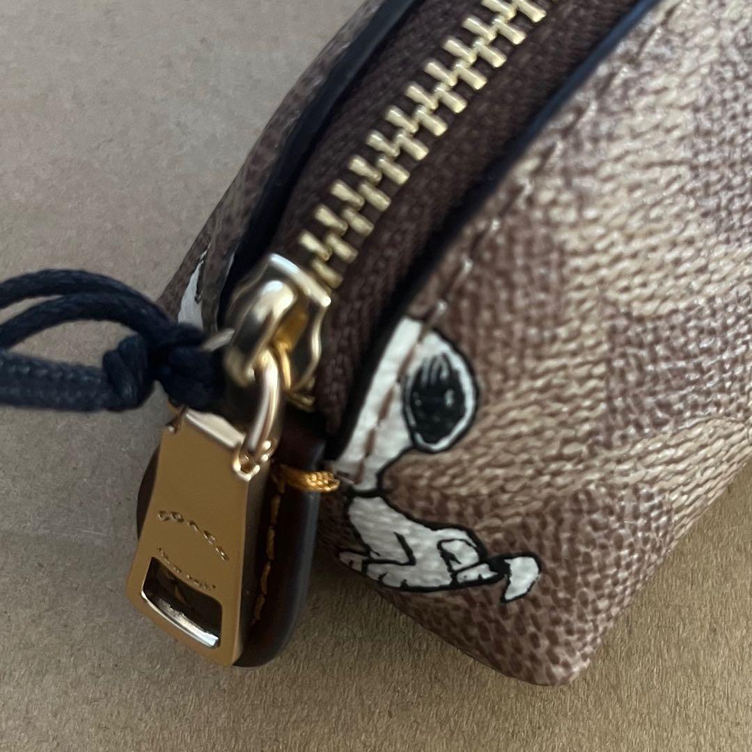 【新品未使用】COACH×スヌーピー コラボペンケース　正規品